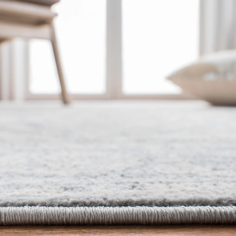 Gray Brentwood Traditional Runner, 2x8