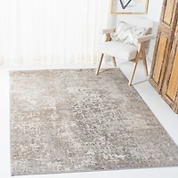 Beige Madison Abstract Area Rug
