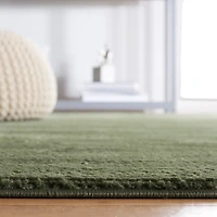 Solid Green Revive Area Rug, 8x10