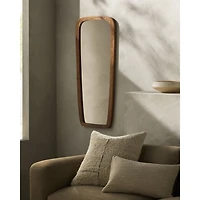 Broome Brown Acacia Wood Full Length Mirror