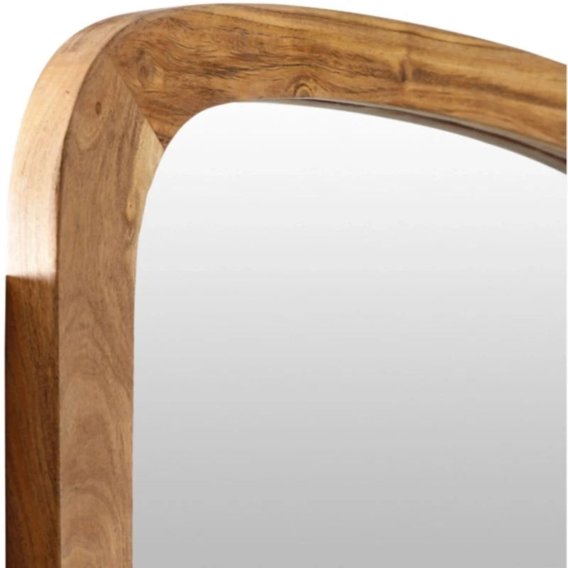 Broome Brown Acacia Wood Full Length Mirror