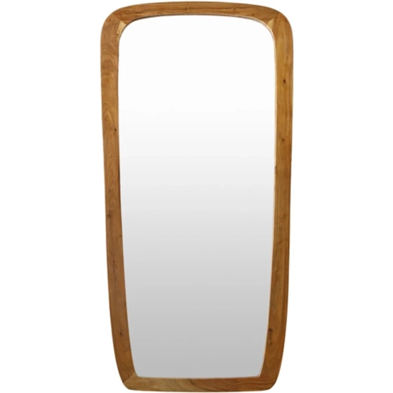 Broome Brown Acacia Wood Full Length Mirror