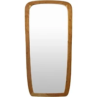 Broome Brown Acacia Wood Full Length Mirror