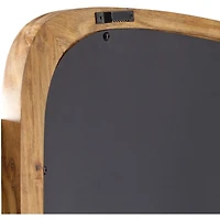 Broome Black Acacia Wood Full Length Mirror