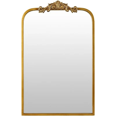 Aarlen Antique Gold Wall Mirror, 30 in.