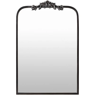 Aarlen Antique Black Wall Mirror