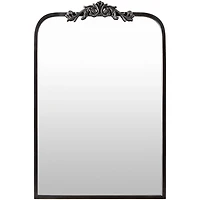 Aarlen Antique Black Wall Mirror