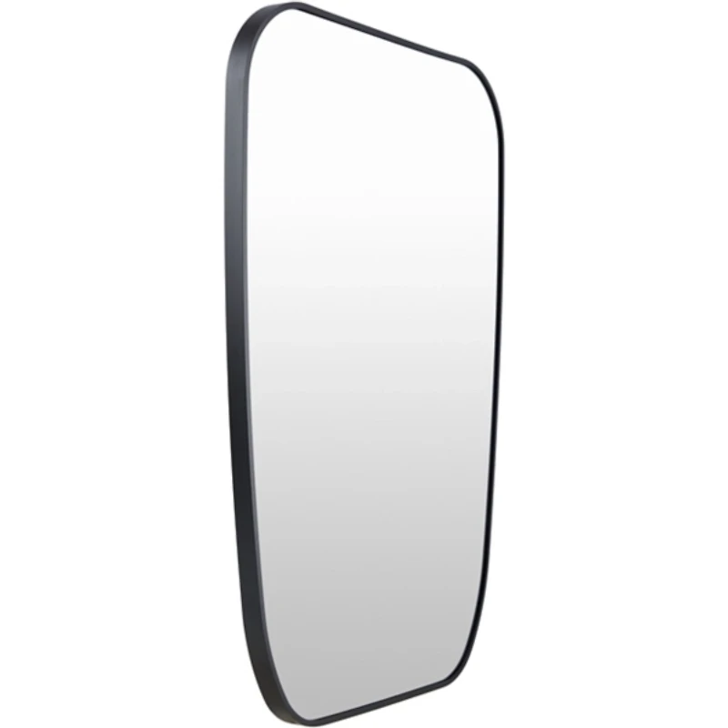 Aryana Black Tapered Rectangle Wall Mirror