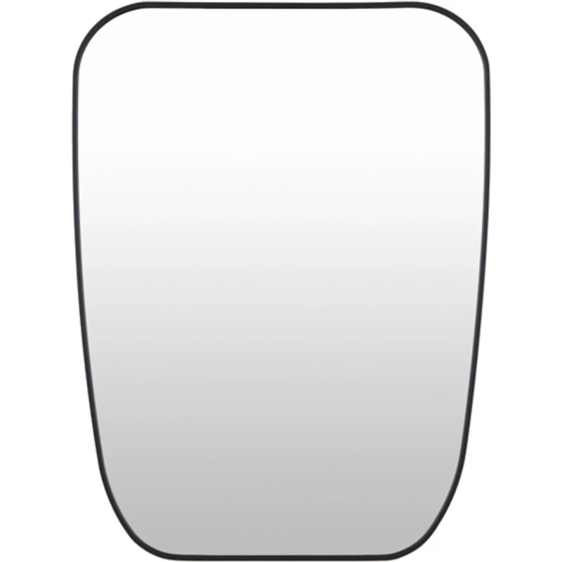 Aryana Black Tapered Rectangle Wall Mirror