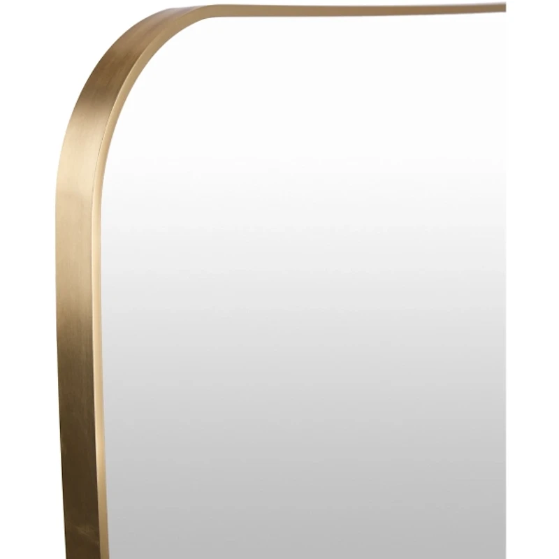 Aryana Gold Tapered Rectangle Wall Mirror