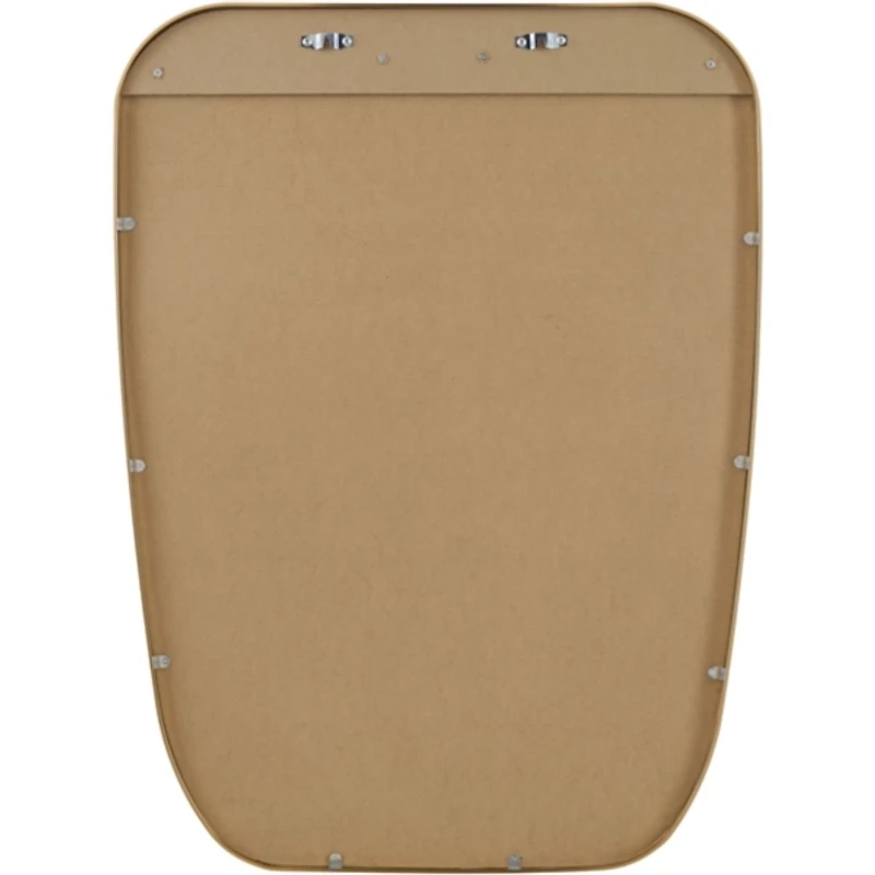 Aryana Gold Tapered Rectangle Wall Mirror