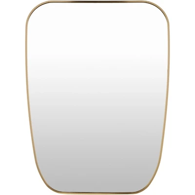 Aryana Gold Tapered Rectangle Wall Mirror