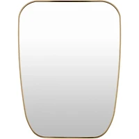Aryana Gold Tapered Rectangle Wall Mirror