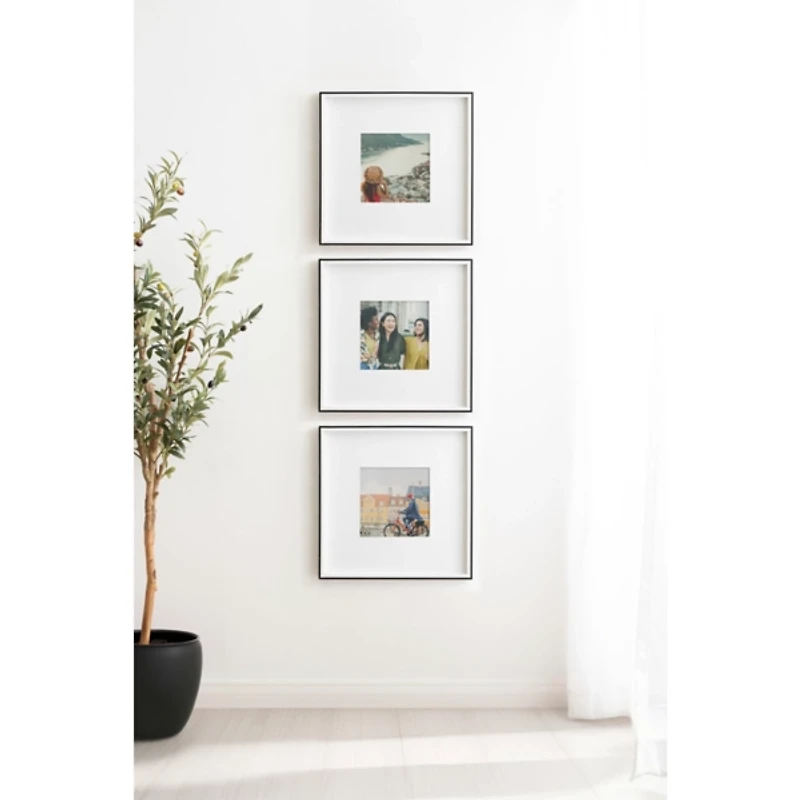 Black & White Gibson 3-pc. Gallery Wall Frame Set