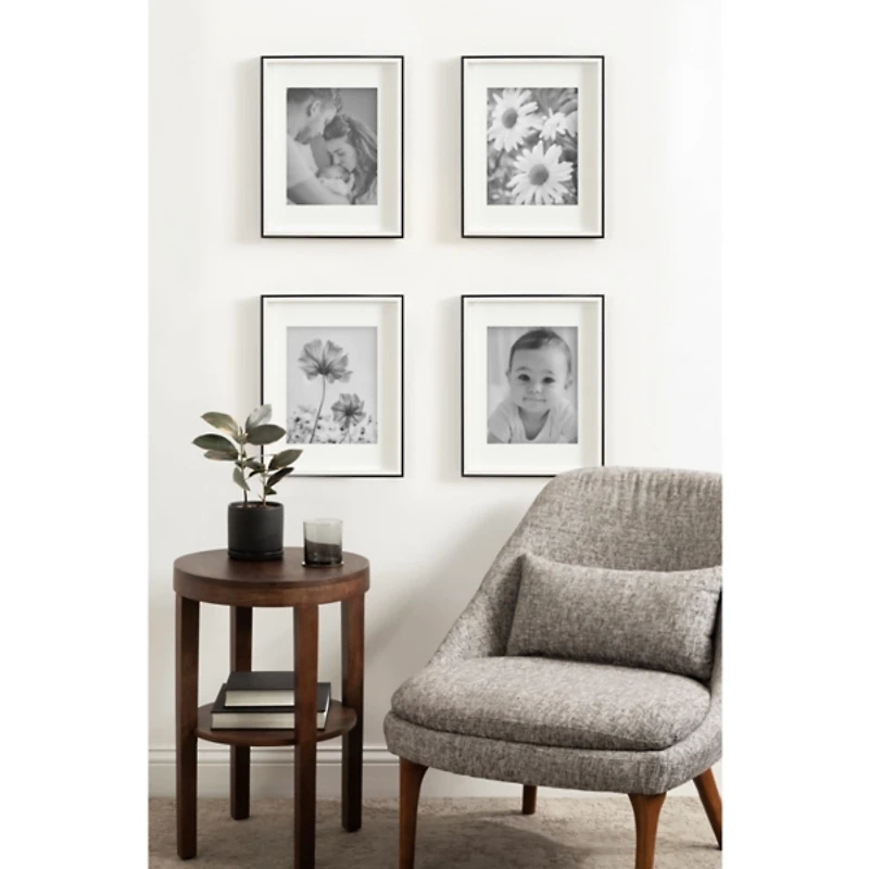 Black & White Gibson 4-pc. Gallery Wall Frame Set