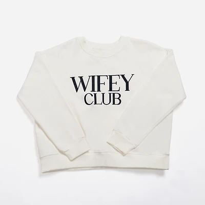 Wifey Club Medium Sweatshirt
