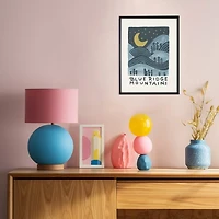 Blue Ridge Mountains Framed Art Print