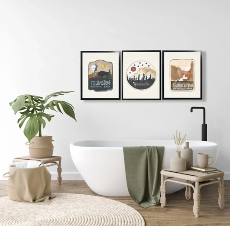 Yellowstone National Park Framed Art Print