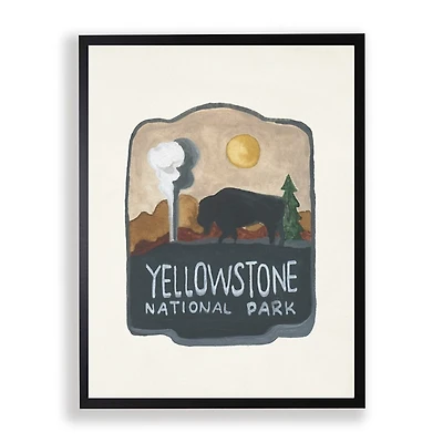 Yellowstone National Park Framed Art Print