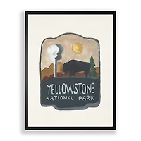 Yellowstone National Park Framed Art Print