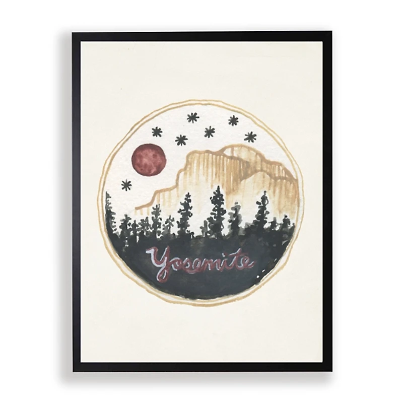 Yosemite National Park Framed Art Print