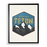 Teton National Park Framed Art Print