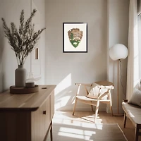 National Park Service Framed Art Print