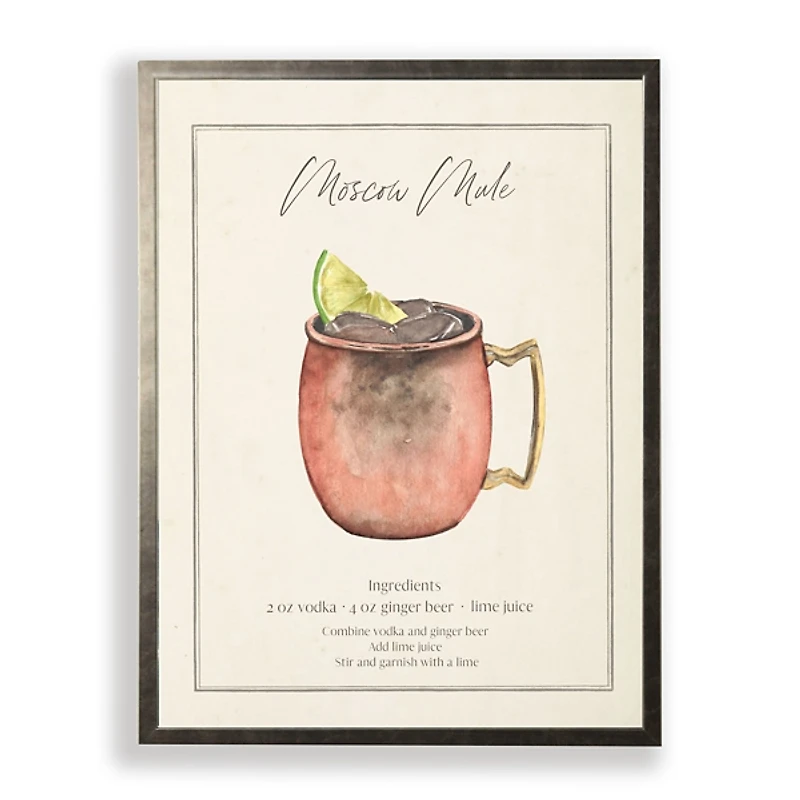 Moscow Mule Framed Art Print