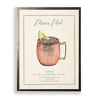 Moscow Mule Framed Art Print