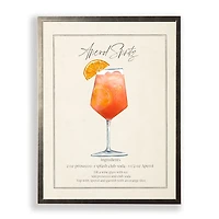 Aperol Spritz Framed Art Print