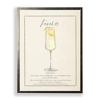 French 75 Framed Art Print