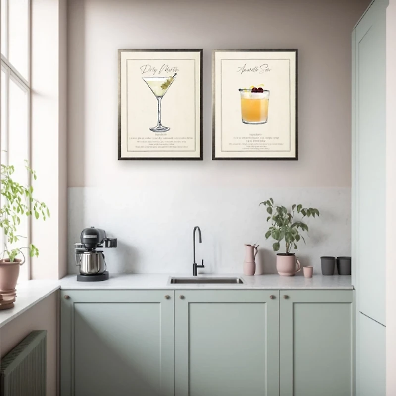 Dirty Martini Framed Art Print