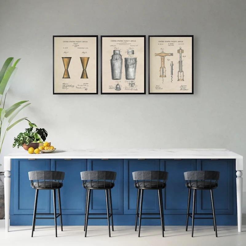 Shot Shaker Patent Framed Art Print