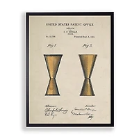 Shot Shaker Patent Framed Art Print