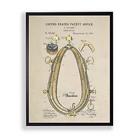 Horse Collar Framed Art Print