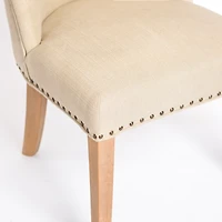 Julia Sand Upholstered Dining Chair