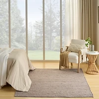 Jaxon Gray Natural Jute Area Rug