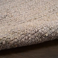 Jaxon Gray Natural Jute Area Rug