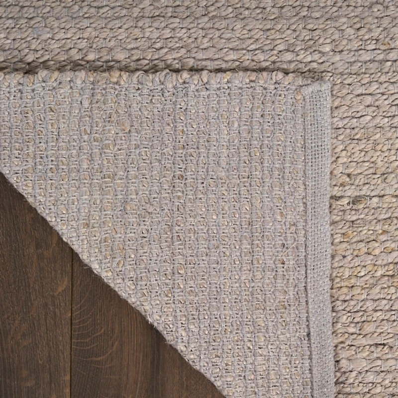 Jaxon Gray Natural Jute Area Rug