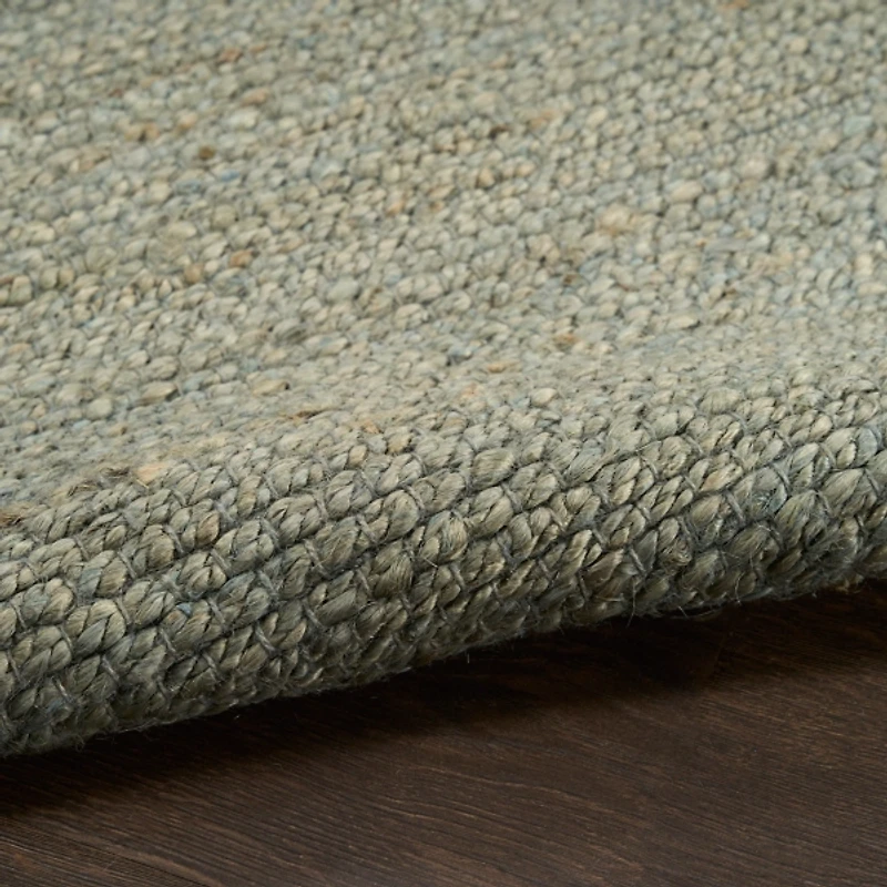 Jaxon Sage Natural Jute Area Rug, 4x6