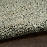 Jaxon Sage Natural Jute Area Rug, 4x6
