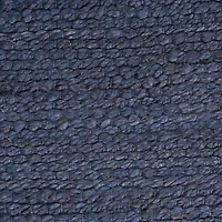 Jaxon Navy Natural Jute Area Rug