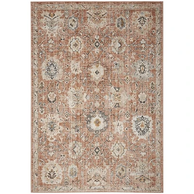 Vintage Rust Oushak Area Rug