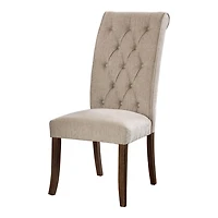 Beige Tufted Landon Dining Chairs, Set of 2