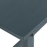 Antique Navy Wood Noah Bench