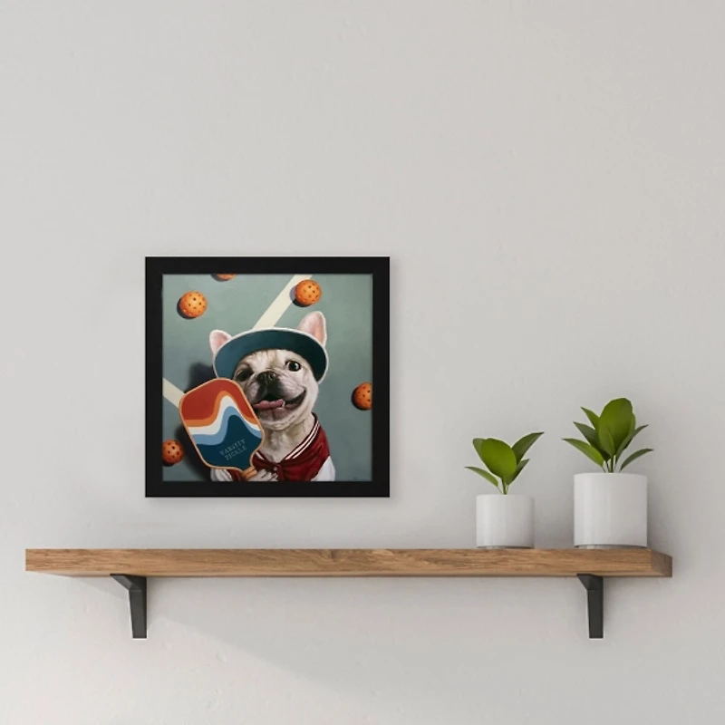 Varsity Pickle Framed Art Print