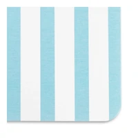 Blue Striped Stone Bath Mat