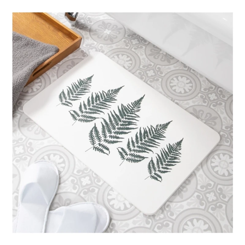 Fern Stone Bath Mat