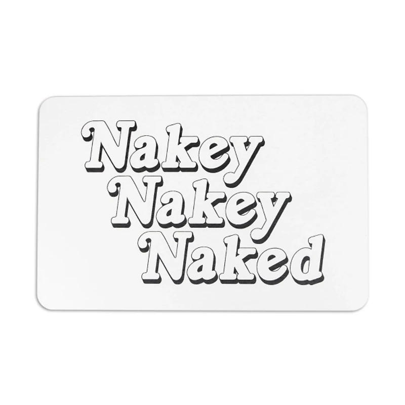 Nakey Nakey Stone Bath Mat