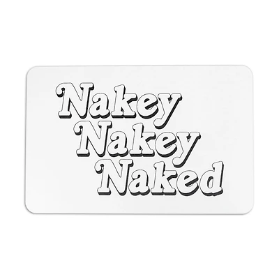 Nakey Nakey Stone Bath Mat